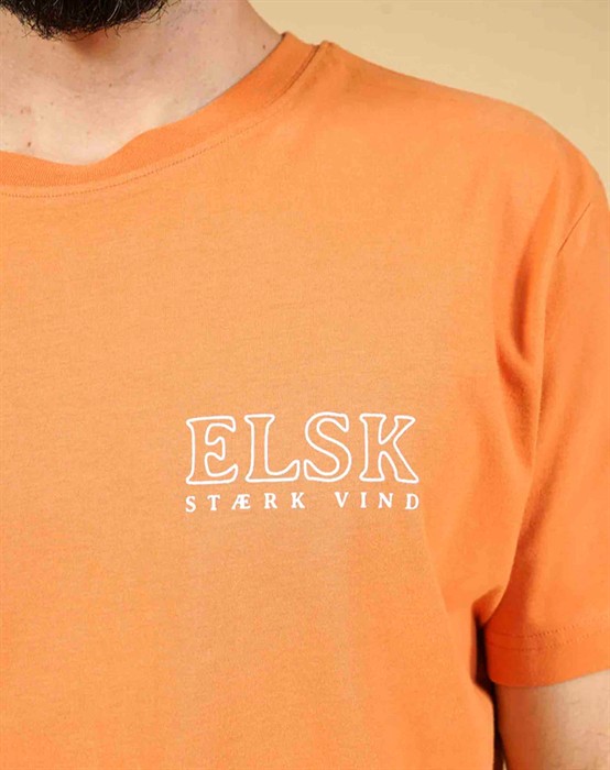 Wind BP Brushed T-Shirt - Burnt Orange